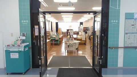 library entrance